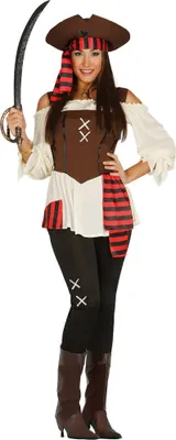 Immagine prodotto di Costume da pirata per donna , Taglia:L