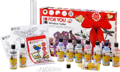 Produktbild von Marabu Window Color "fun & fancy" Set FOR YOU