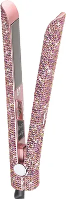 Produktbild von Professionelles Glätteisen und Lockeneisen, DORISILK Titanium Glätteisen Diamond Glätteisen, 2-in-1 Lockenstab