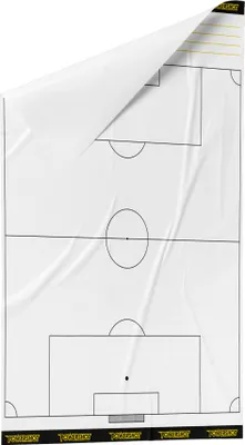 Produktbild von Taktikfolie - Fußball - selbsthaftende - 20 Spielfeldfolien - Komplettes Spielfeld