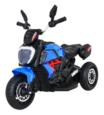 Zdjęcie produktu dla Motorek Fast Tourist Na Akumulator Dla Dzieci Niebieski + Audio + Światła +
