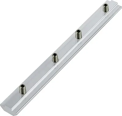 Produktbild von Streckenverbinder, Verbinder, Profilverbinder für NUT 6 und NUT 8 Konstruktionsprofile inklusive Madenschrauben (1, verzinkt, 40 x 40 Nut 8)