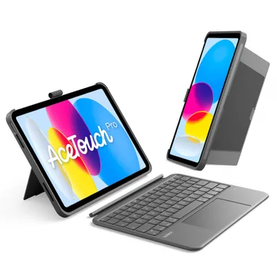 Produktbild von Inateck KB403-10 gray iPad-Tastaturhülle QWERTZ
