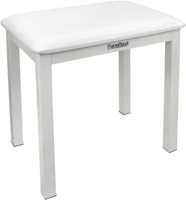 Produktbild von Pianonova PS2025WH Metallklavierstuhl White