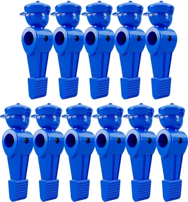 Produktbild von Sportime Kickerfigur "Connect & Play", Blau, 11er Team inkl. Schrauben und Muttern