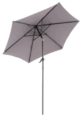 Obrázok produktu pre Slnečník sklopný s kľučkou, 210 cm, antracit