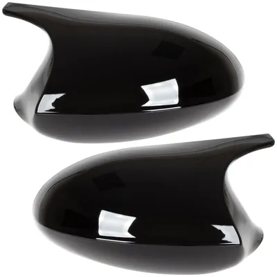 Produktbild von BMW 1 E81 E82 E87 E88 04-08 Spiegelkappen SCHWARZ GLÄNZEND links + rechts 2-teiliges Set