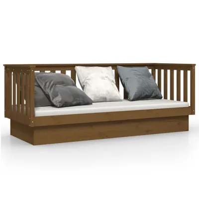 Obrázek produktu pro vidaXL Denní postel Honey Brown 75x190 cm Borovicový masiv