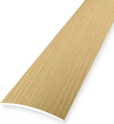 Produktbild von Übergangsschiene 4 x 30 x 900 mm Übergangsprofil Übergangsleiste Aluminium eloxiert Glatt Selbstklebend Eiche hell Küberit