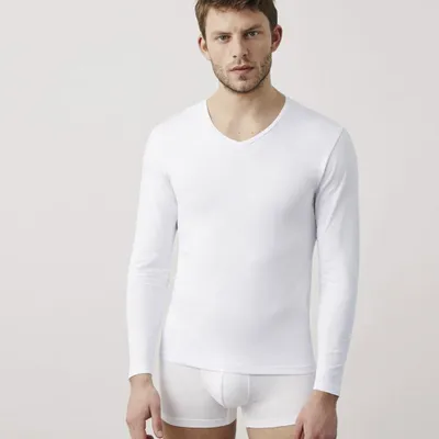 Immagine prodotto di Baselayer Ysabel Mora a maniche lunghe bianco L uomo bianco L