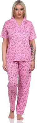 Immagine prodotto di Pigiama da donna a maniche corte; rosa L/40