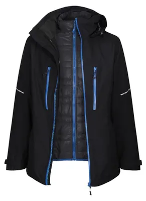Obrázek produktu pro Regatta - Pánská bunda „X-Pro Evader III“ LT301 (3XL) (černá/tmavě modrá)
