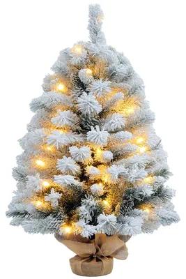 Produktbild von Weihnachtsbaum 92 cm, LED Lichter, Schneezweige