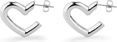 Produktbild von Paar Ohrringe für Damen aus Modeschmuck in Silberfarben, elegantes Design