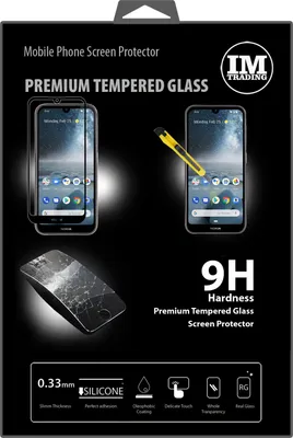 Produktbild von cofi1453® 5D Schutz Glas kompatibel mit NOKIA 4.2 Curved Panzer Folie Vollständig Klebend und Abdeckung