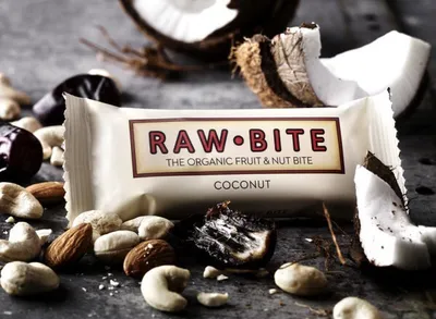 Produktbild von RAWBITE The Organic Fruit & Nut Bite Coconut 50g