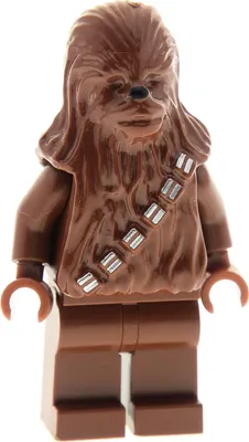 Produktbild von 1x Lego Minifigur Star Wars Chewbacca rot braun 10188 10236 4504 30483 sw0011a