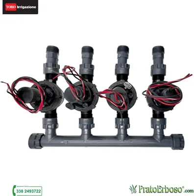 Obrázek produktu pro 4staniční rozdělovač s elektromagnetickým ventilem Toro EZP 9V