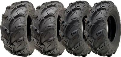 Zdjęcie produktu dla 25x10.00-12 i 25x8.00-12 Opony do quadów ATV OBOR Mudsling Road Legal (zestaw 2 i 2)