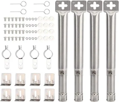 Ersatzteile für Grills: Edelstahl Brennerrohre und Grillroste für Gas- und Holzkohlegrills, hochwertige BBQ Zubehör