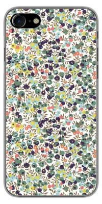Image de 1001Coques - Coque silicone compatible avec Apple iPhone 7 - Motif liberty wiltshire vert - Design original imprimé en France