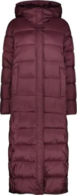 Produktbild von Woman Long Coat FIX Hood burgundy (C919) 44