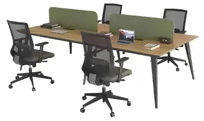 Produktbild von Großer Arbeitszimmertisch Büromöbel Luxus Modernes Design Tische Büro