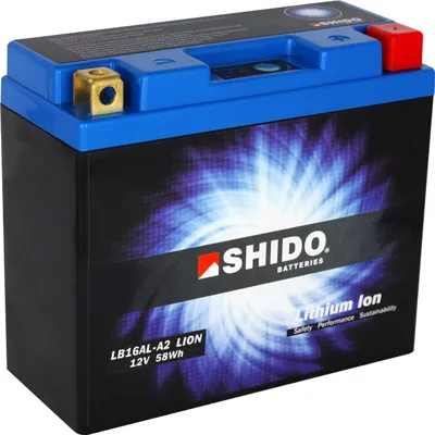 Produktbild von Shido LB16AL-A2 Lithium Batterie 12V 5Ah, Leicht & Zuverlässig