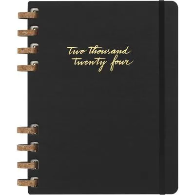 Produktbild von Moleskine 12 Monats Life Kalender Mit Spiralbindung 2024, Xl, Wochen-Monatskalender, Fester Einband, Schwarz