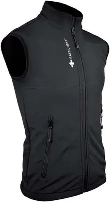 Image de Veste softshell Raidlight, modèle 200, unie, noire, taille M