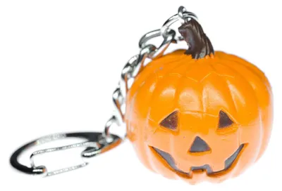 Produktbild von Halloween Kürbis Schlüsselanhänger Miniblings Anhänger Schlüsselring Gruselig