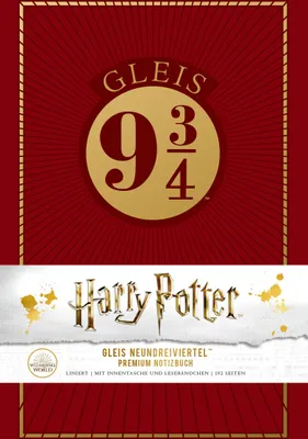 Produktbild von Harry Potter: Gleis 9 3/4 Premium-Notizbuch