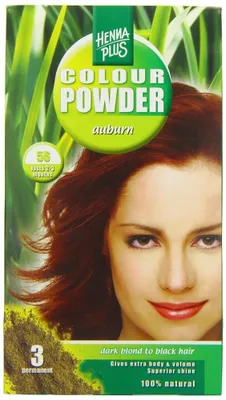 Produktbild von Henna Plus Farbpulver 56, 100g, Rotbraun
