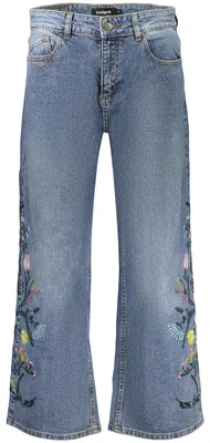 Image de Jeans En Denim Bleu Pour Femme Desigual