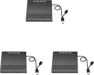 Productafbeelding van Famanu Externe Blu-ray/DVD/CD-brander en -lezer – Draagbaar optisch station voor laptops