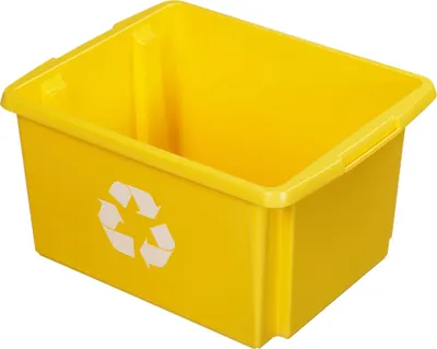 Produktbild von Sunware Nesta Eco Aufbewahrungsbox – Gelb – 32 Liter