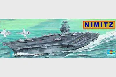Produktbild von Trumpeter Flugzeugträger USS Nimitz CVN 68 1:500, 05201