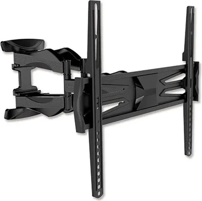 Immagine prodotto di TM Electron TMSLC140 supporto a parete universale inclinabile e girevole con doppio braccio per monitor LED, OLED, LCD, plasma o televisori da 32" a 60", MAX. 30Kg, VESA 400X400, nero