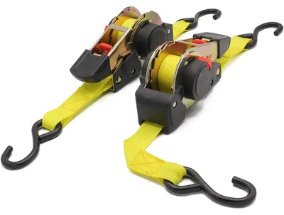 Immagine prodotto di 2 cinghie di fissaggio con sistema di avvolgimento automatico