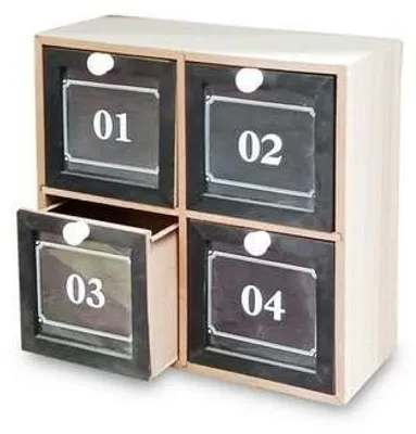 Image de Cassettini, cuisine pour 4 personnes, dimensions : 22 x 11,5 x 22 cm