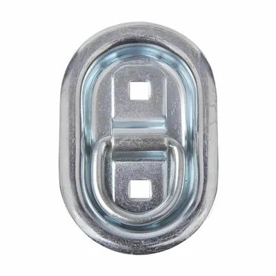 Imagen del producto de Borde oval de 145 mm, color plateado, en blíster