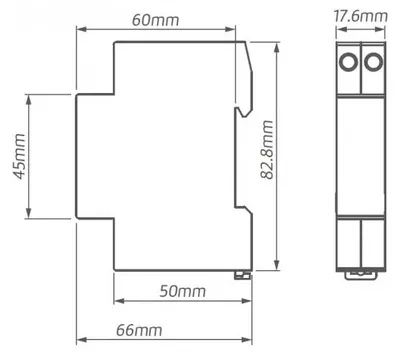 Zdjęcie produktu dla DZ-35 Dzwonek na Szynę TS35 5W 230V/50HZ IP20