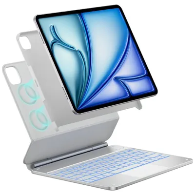 Obrázek produktu pro Pouzdro Typecase Edge s klávesnicí pro iPad Pro 13" (2024/2025), stříbrné