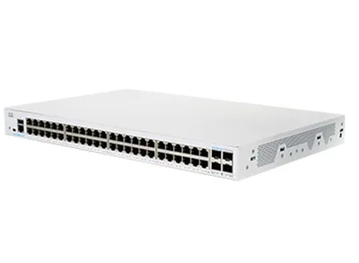 Image de Cisco CBS350-48T-4X-EU Managed L2/L3 Gigabit Ethernet (10/100/1000) network switch Silver