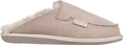 Produktbild von Vanuba - Damen Hausschuhe Awassi Moderne Pantoffeln Echtleder Natur Wolle D005 Beige, Größe 38 EU
