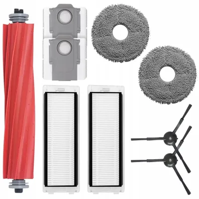 Productafbeelding van Reserveonderdelen compatibel met Roborock Q Revo. Accessoires: HEPA-filter, reinigingsborstel, rolborstel