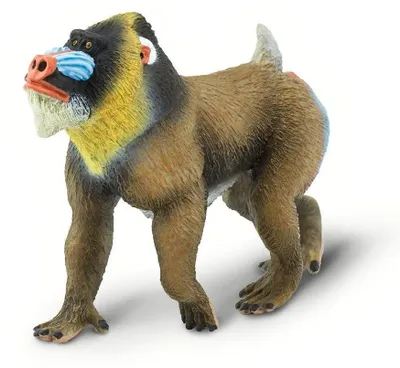 Produktbild von Safari Ltd Mandrillfigur Braun From 3 Years Kinder Braun From 3 Years