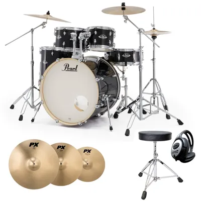 Produktbild von Pearl Export EXX725Z-C31 mit Becken-Sitz und Kopfhörer