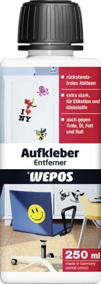 Produktbild von Wepos Aufkleberentferner 250 ml
