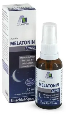 Image de Melatonin 1,9 mg Spray pour l'endormissement 30 ml